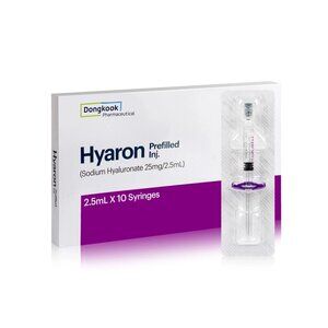Hyaron Prefilled Hyaluronic Acid Serum SKINBOOSTER ⭐️ 2.5ML X 1 vial Exp 2028